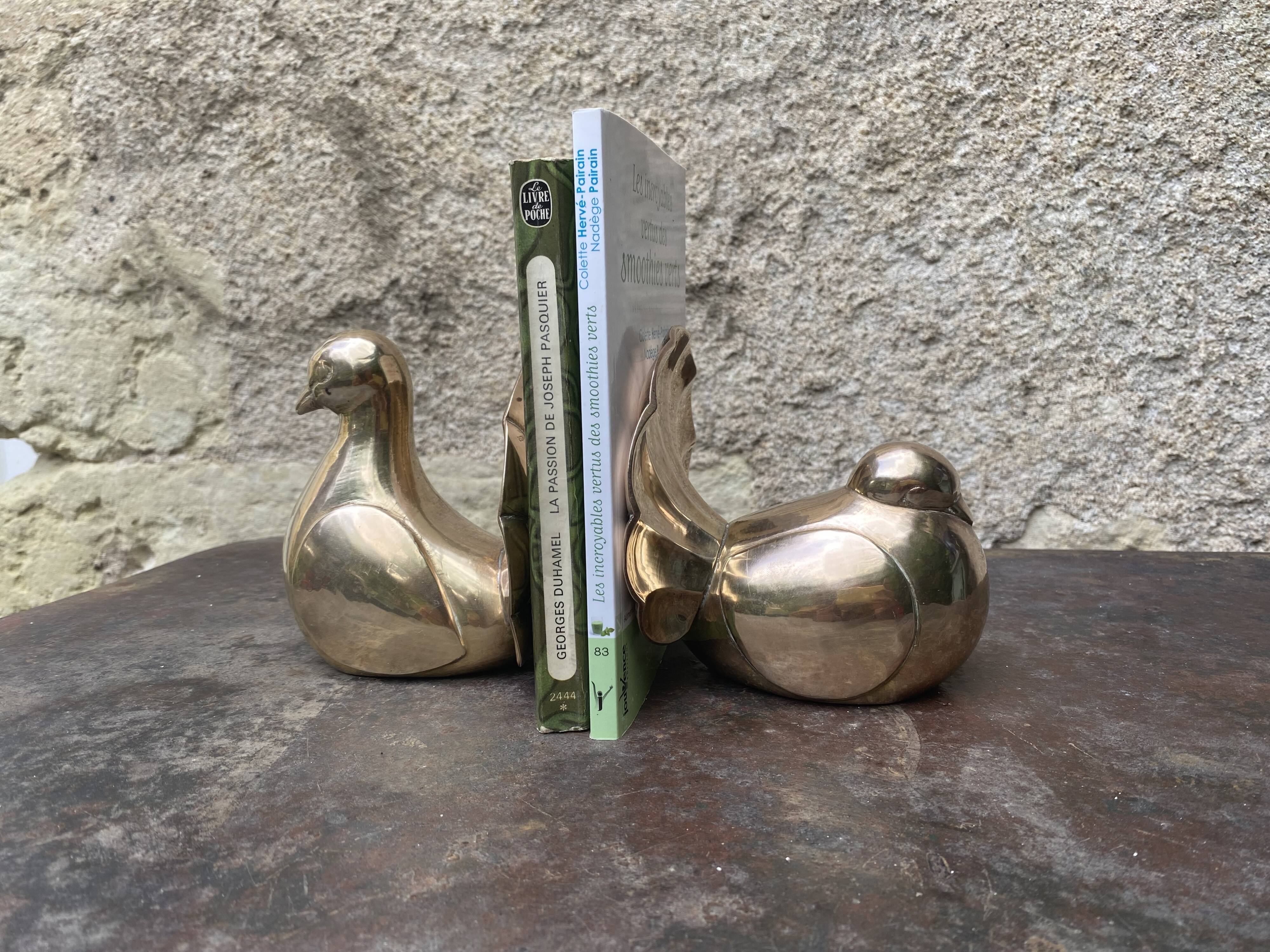 Vintage brass pigeon book greenhouse