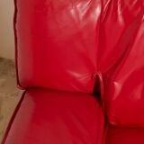 Vintage leather armchair "Ambassador", Nicoletti Salotti, Italy, 1980