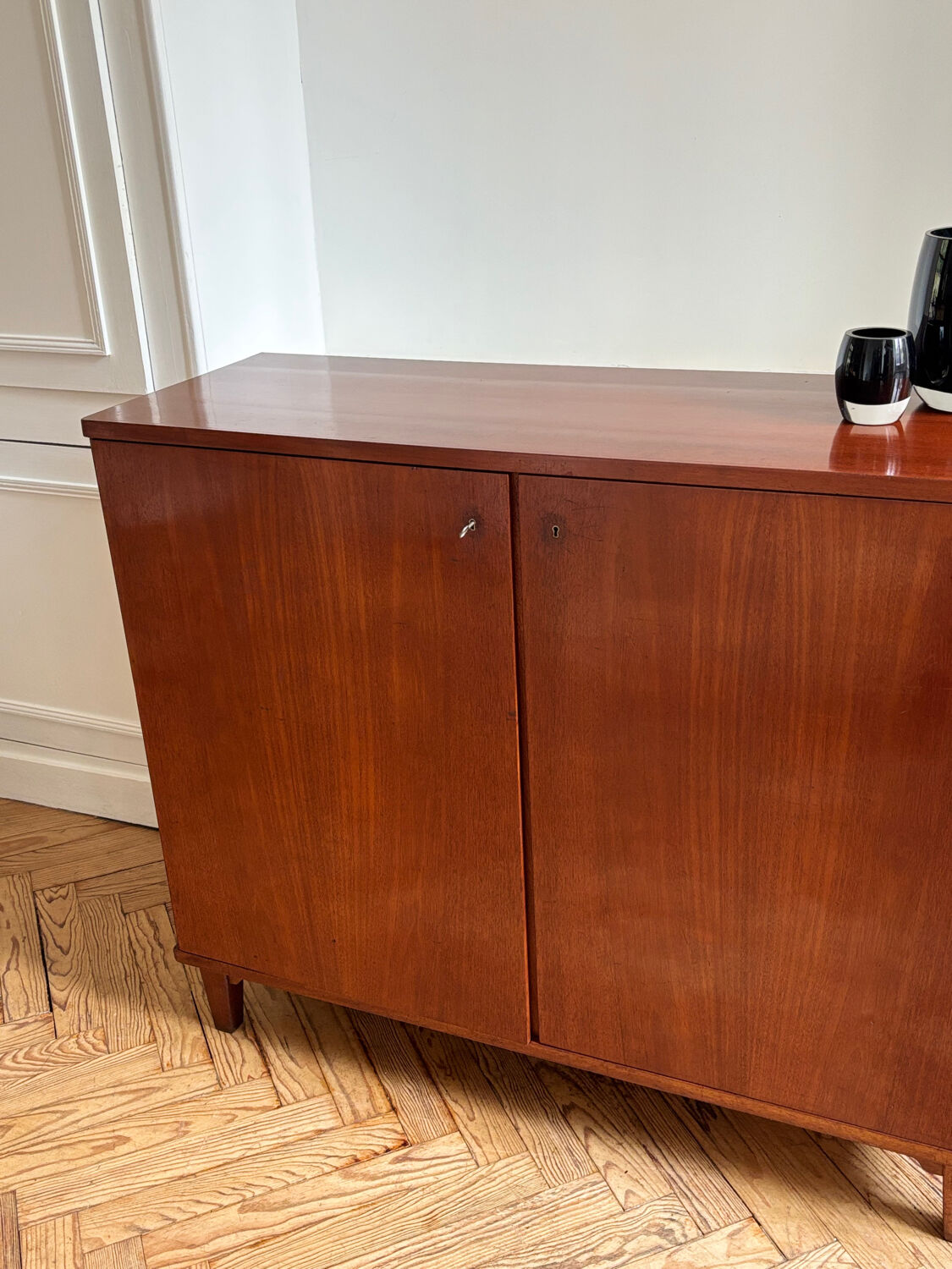 Mid-century solid wood buffet