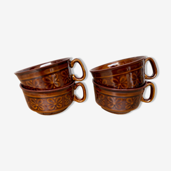 Set de 4 tasses bistrot