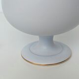 Footed vase, ceramic pot - Flora Keramiek Gouda Holland factory