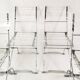Set of designer folding chairs, Maison & Jardin Paris, 1970s