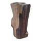 Vase Imitation Bois Mat Vintage