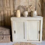 Buffet ancien portes coulissantes
