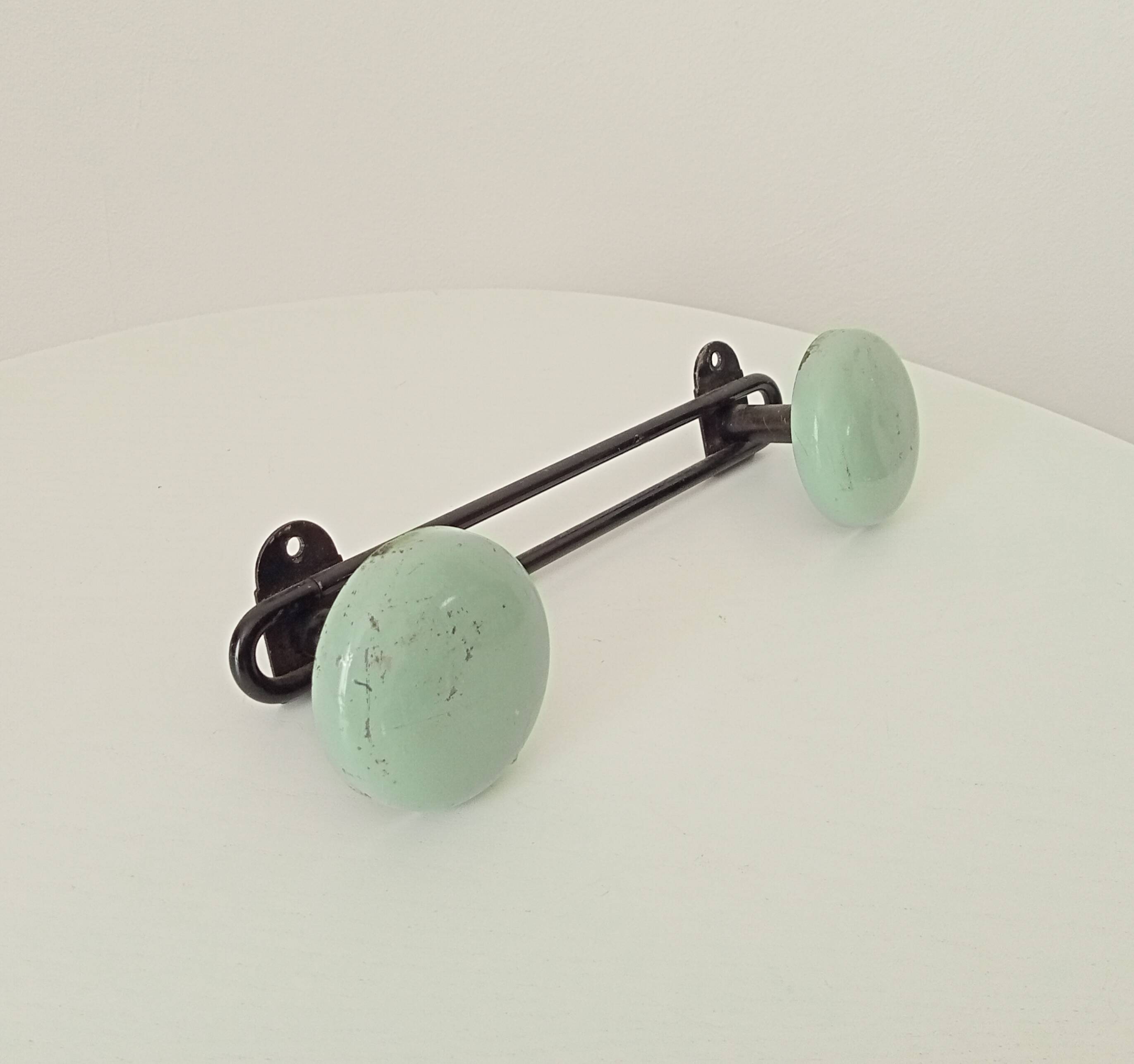 Vintage wall coat rack from the 60s/70s