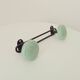 Vintage wall coat rack from the 60s/70s
