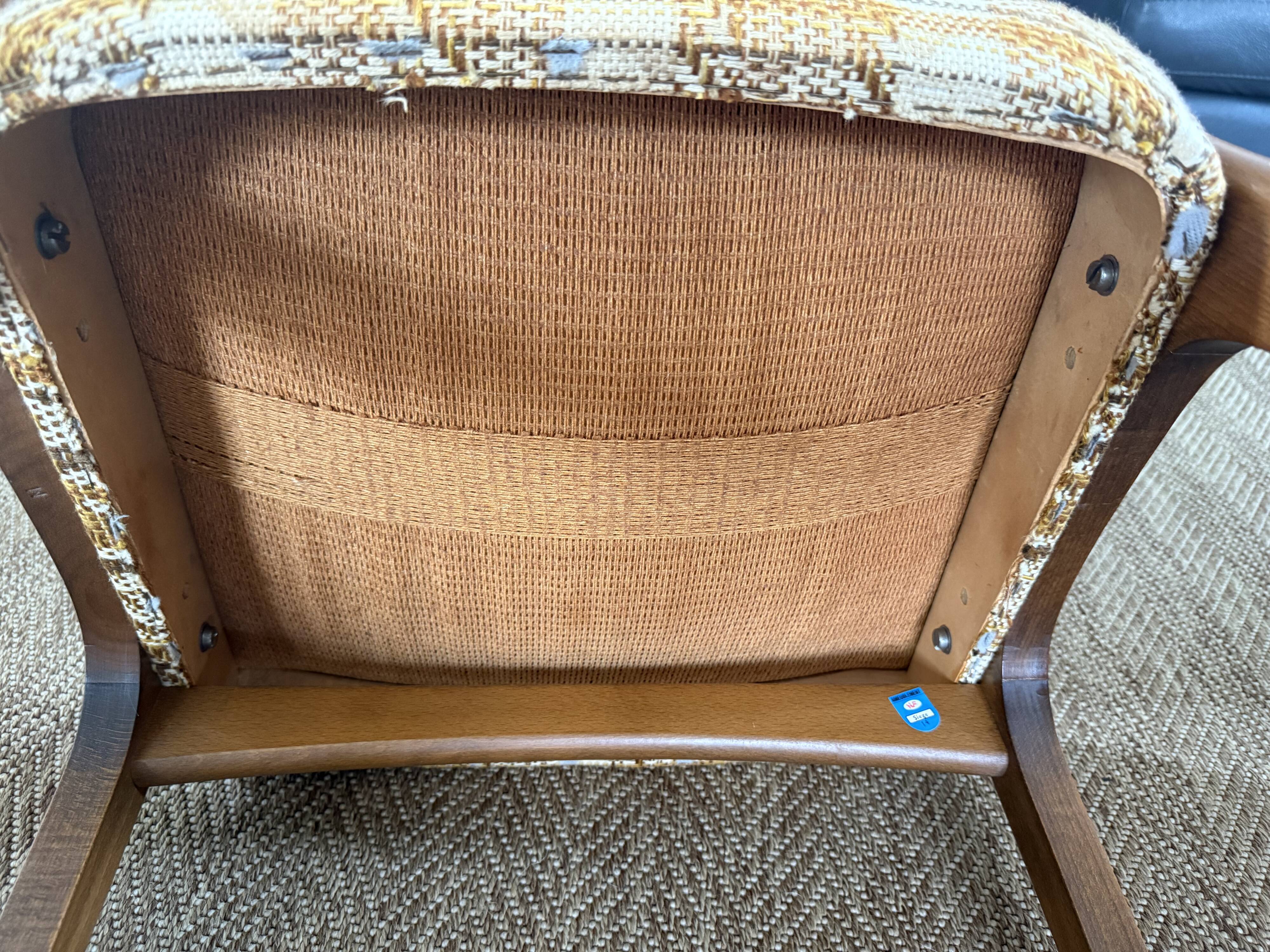Lot de 4 chaises vintage self
