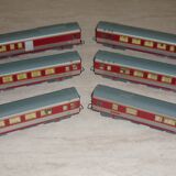 Passenger train Jouef France of the 60s-70s
