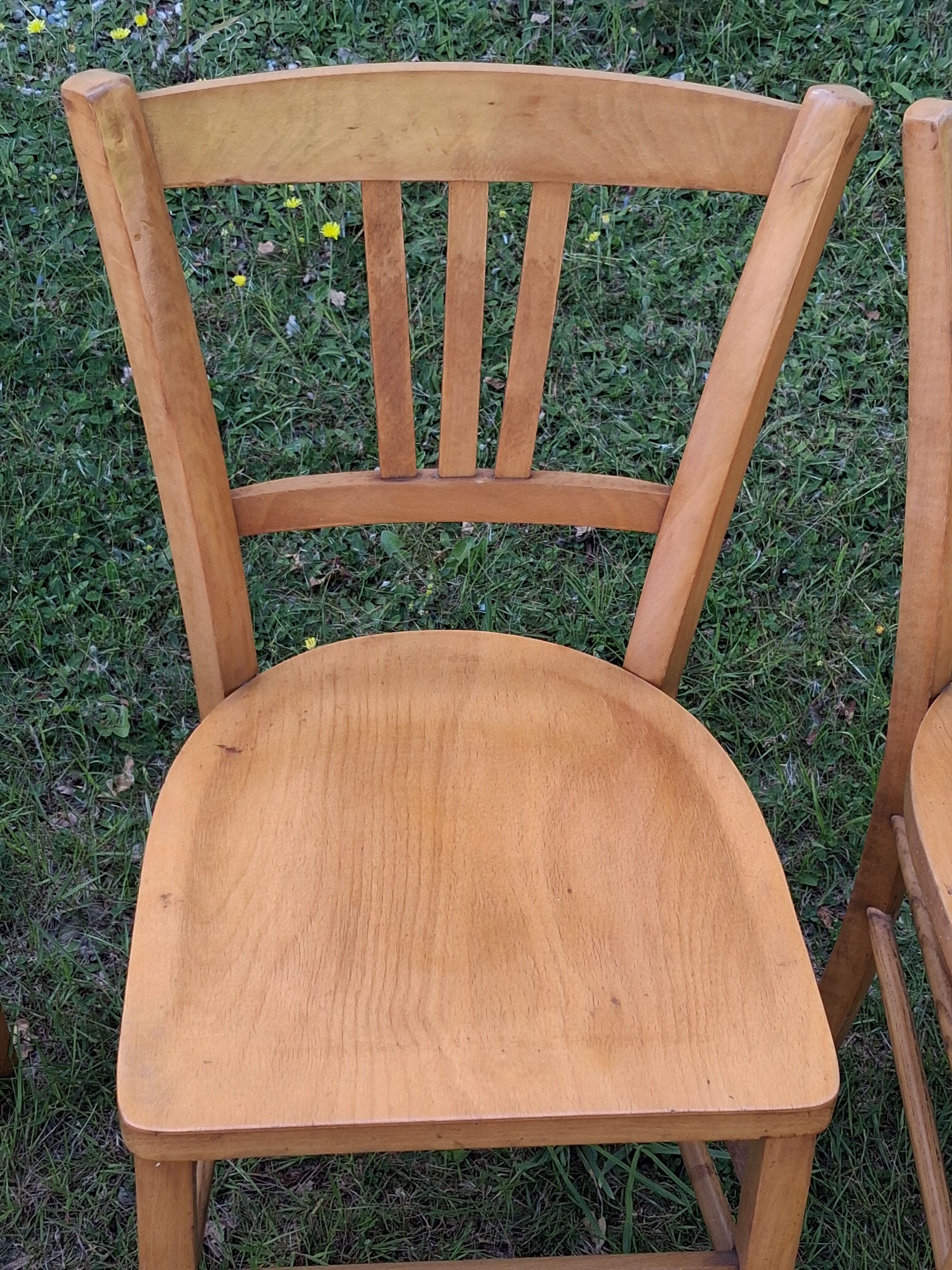 Lot de 4 chaises bistrot