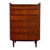 Danish vintage chest of drawers in teak