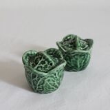 Salt and pepper shaker cabbage slurry