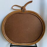 Mirror "apple" rattan
