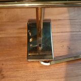 Golden sconce two fires