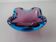 Sommerso Murano Glass Ashtray, Italy, 1960s