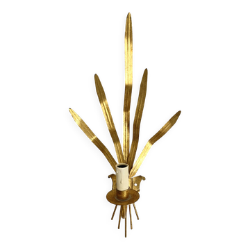 60s leaf wall light