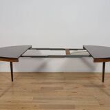 Mid-Century Round Rosewood Dining Table Model 71 by Severin Hansen for Hasl