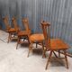 4 western style Baumann chairs
