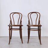 Pair of chairs cannée Fischel bistro