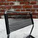 Set of 4 scoubidou chairs, "Melker" model, sled base (vintage IKEA)