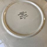 Plat rond digoin sarreguemines modèle "mary lou" années 40