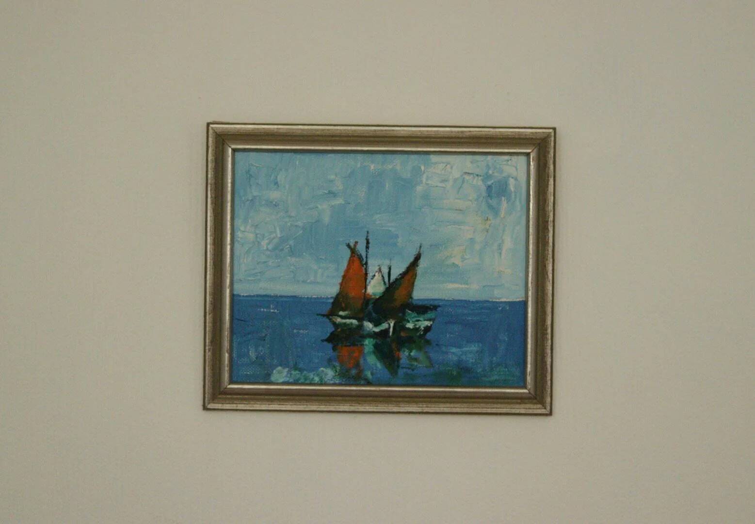 « Bateaux en mer » de Carl Carlsson