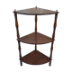 Wooden corner floor