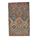 Multicolor Geometric Style Designer Kilim Rug, 181x291 Cm (5'11"x9'7" ft)