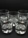 Set of 5 Johnnie Walker diamond whisky glasses.
