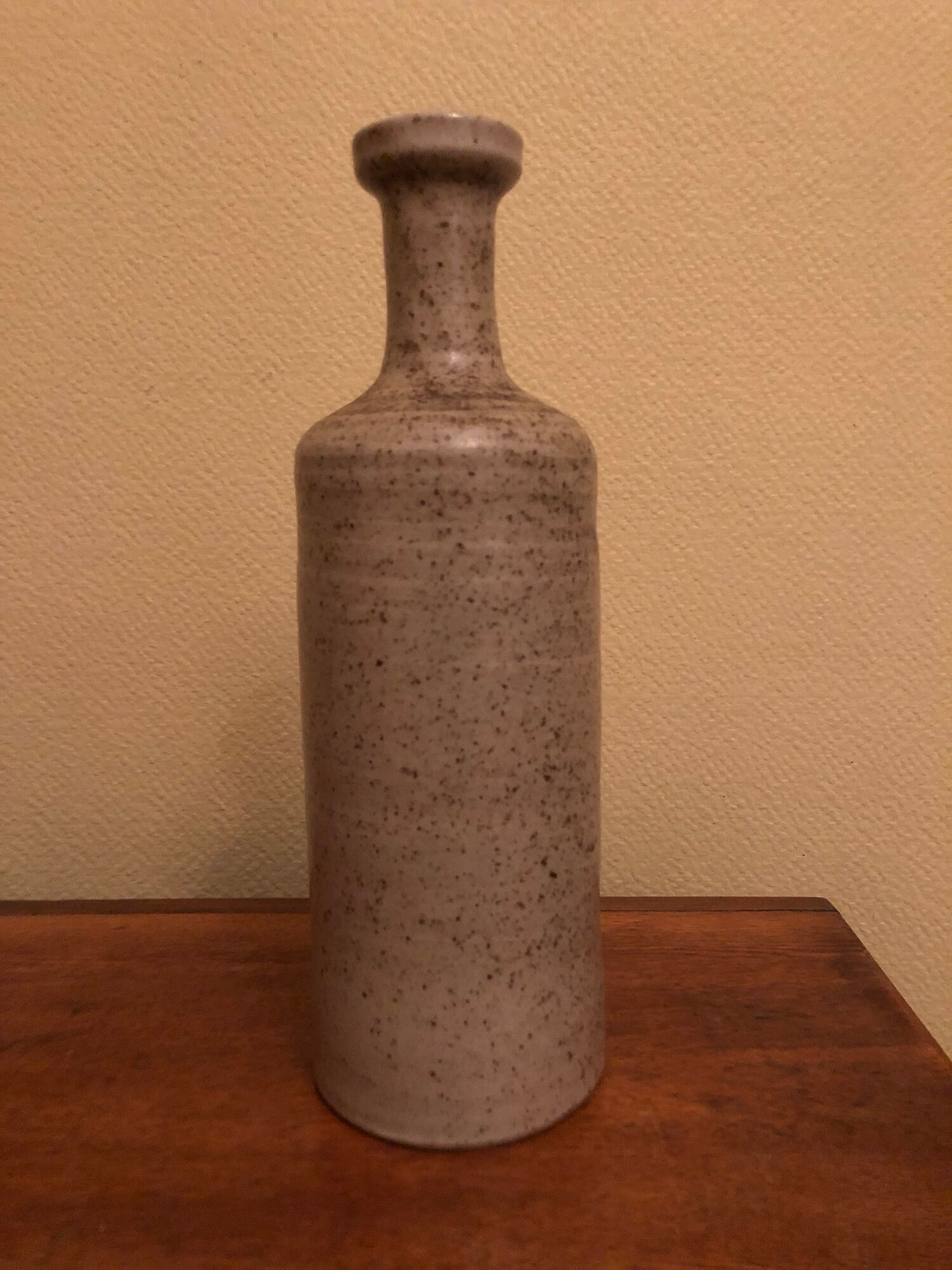 Vase bottle in the 50s enamelled by the 50s by Les Argonautes