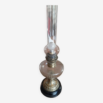 19th century oil lamp