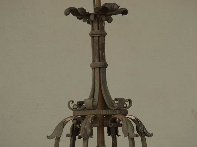 Lustre en fer forgé