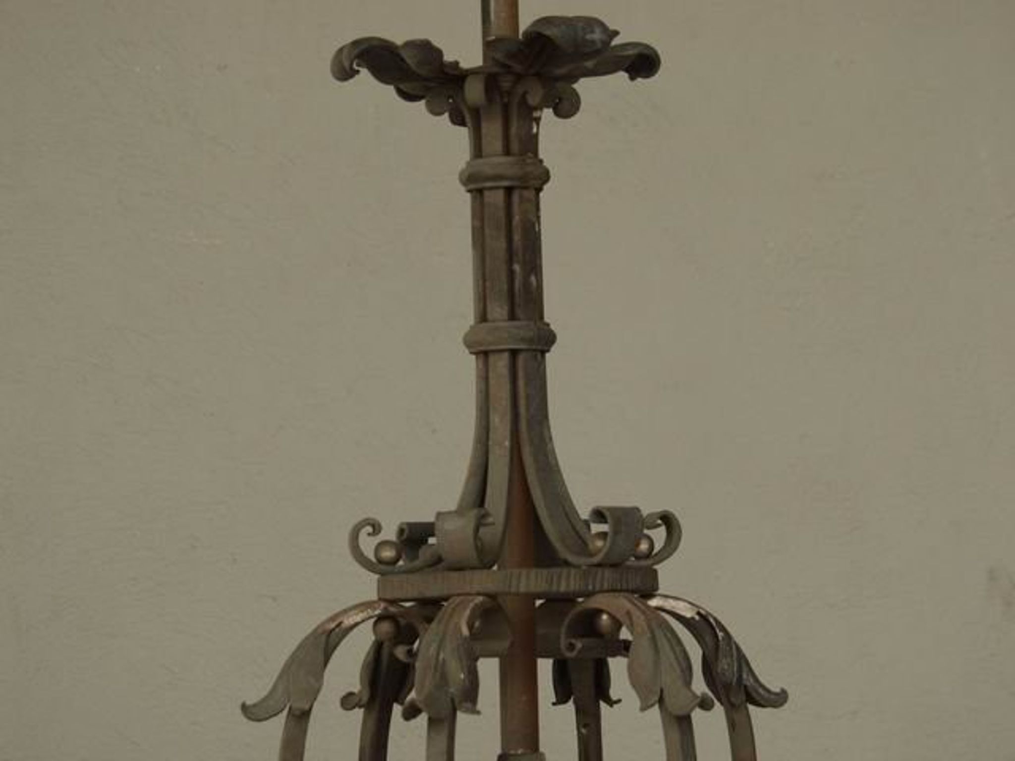 Lustre en fer forgé