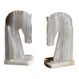 Horse bookends