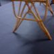 Vintage rattan desk