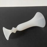White opaline vase or soliflore