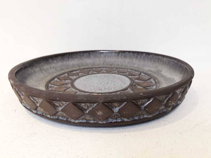 Scandinavian ceramic decorative plate – 1970s