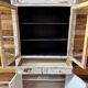 Armoire parisienne vitrée et patinée