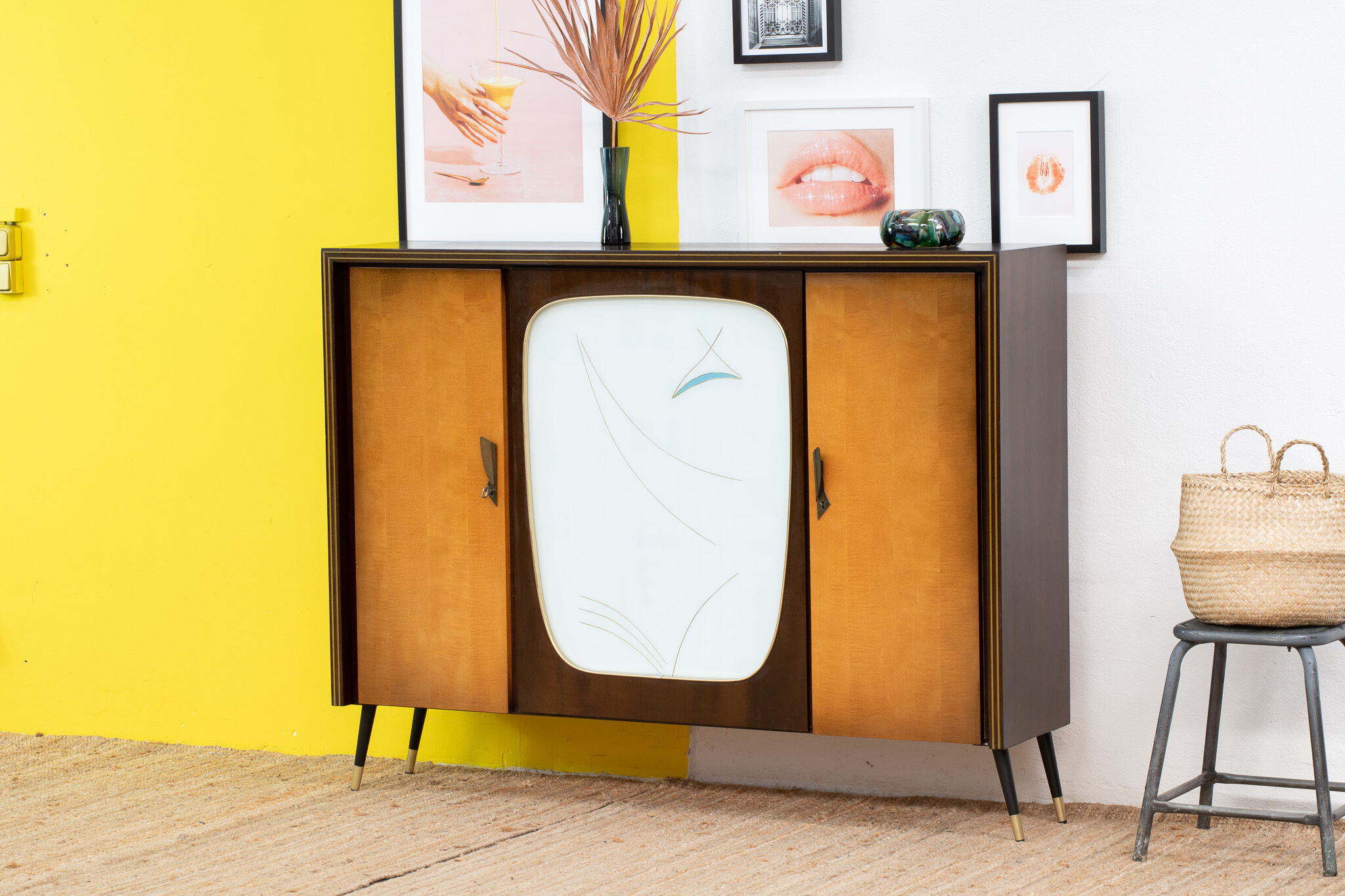 Vintage Scandinavian sideboard