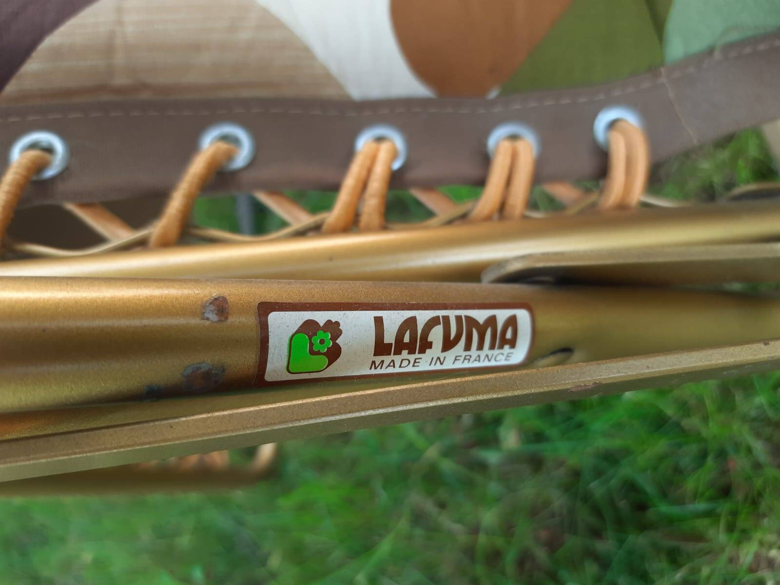 Vintage Lafuma lounge chair