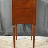 Small Mahogany Living Room Table, Louis XVI Period – Late 18th Century