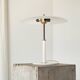 Solist table lamp in metal, brass and opal glass IKEA, 1990