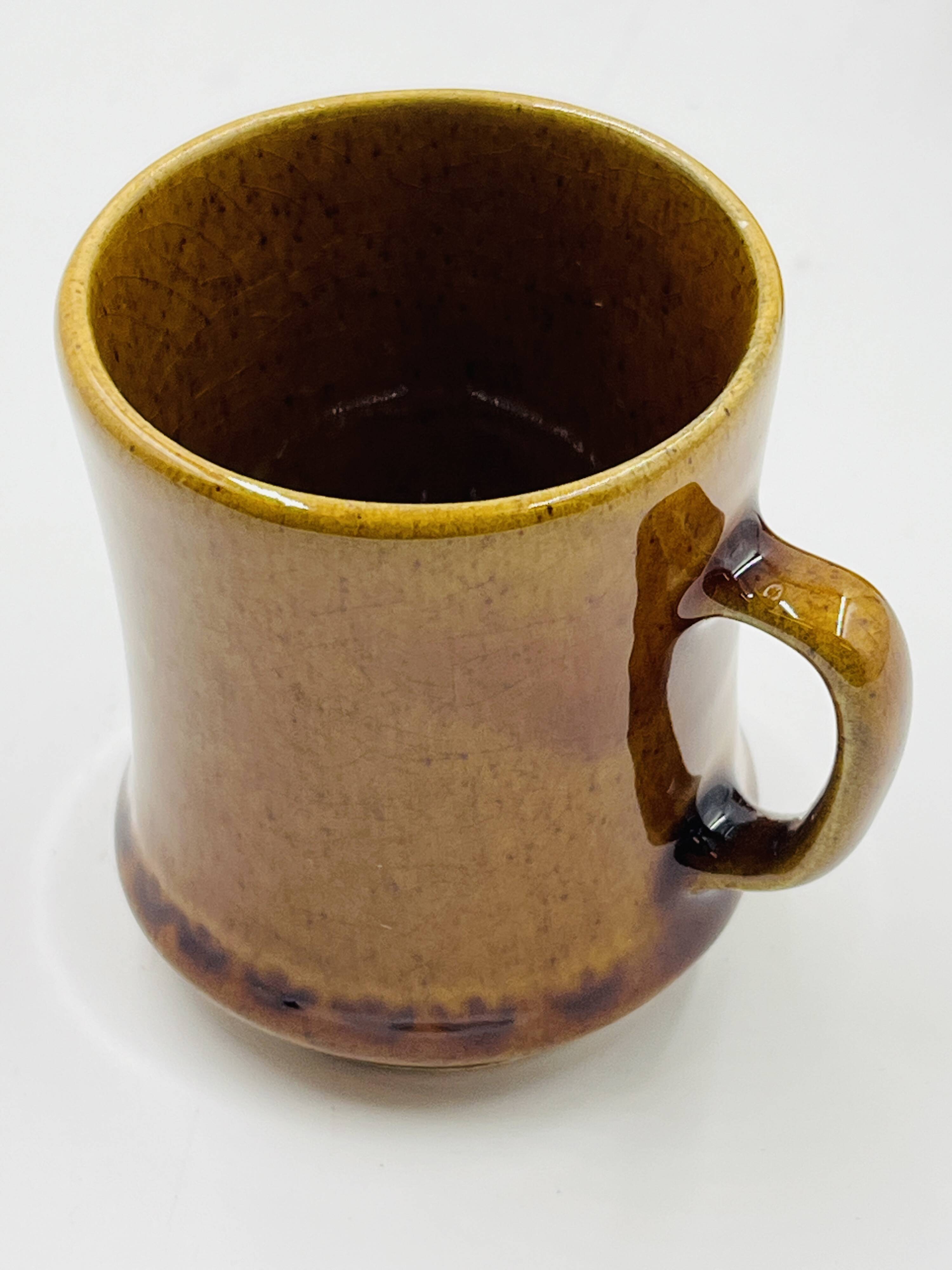 Lot of 4 Espresso Cups Deco Hälsingborg Bari 15/1 Brown