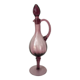 Aiguière en verre Murano