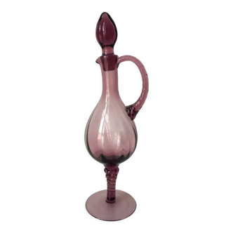 Murano glass ewer