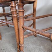 Set of 4 Louis XVI flying chairs