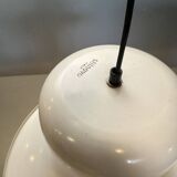 White 'Campana' hanging lamp by Joe Colombo for Stilnovo, Italy 1970s