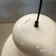 White 'Campana' hanging lamp by Joe Colombo for Stilnovo, Italy 1970s
