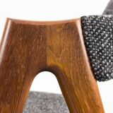 Compass Chair in Teak by Kai Kristiansen for SVA Møbler, 1960s