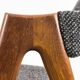 Chaise Compass en teck par Kai Kristiansen pour SVA Møbler, 1960