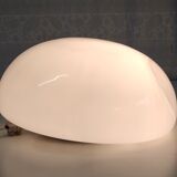 Plafonnier par Choisylux globe opaline années 60 70